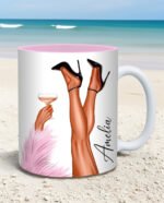 Asmeninis puodelis su vardu Šampano taurė