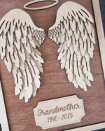 Atminimo lentelė su rėmeliu artimam žmogui