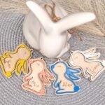 Velykinė personalizuota dekoracija pakabukas dovanoms