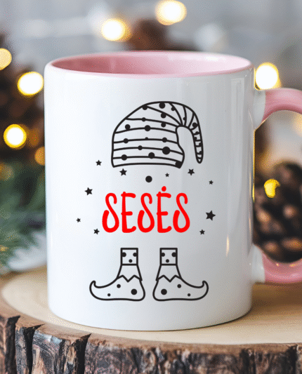Kalėdinis Sesės Puodelis