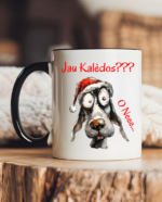 Kalėdinis kavos ir arbatos puodelis Jau Kalėdos