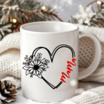 Arbatos Kavos puodelis Mamai