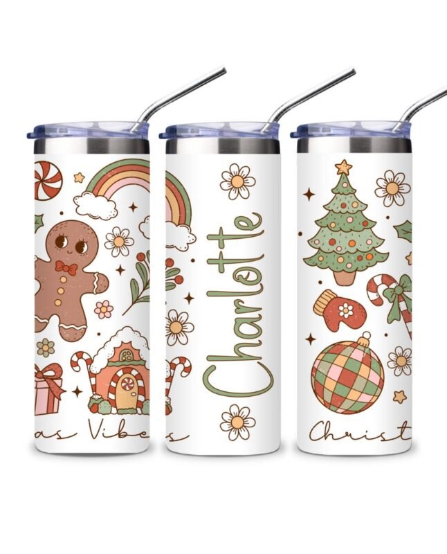 Individuali Kalėdinė Gertuvė su Asmeniniu Vardu