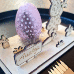 Personalizuota Velykinė spalvinama dekoracija vaikams