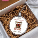 Personalizuotas kalėdinis žaisliukas Our First Christmas