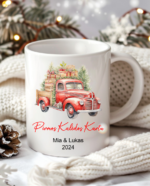 Personalizuotas puodelis Pirmos Kalėdos Kartu