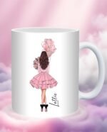 Personalizuotas puodelis su vardu Gimtadienio Mergina