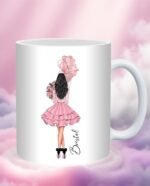 Personalizuotas puodelis su vardu Gimtadienio Mergina