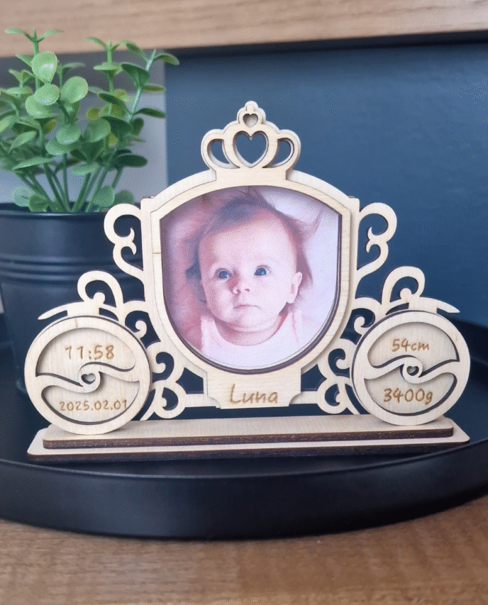 Personalizuoti kūdikio gimimo metrikai
