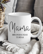 Puodelis mamai Mama Brangiausias turtas
