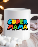 Puodelis Super Mama