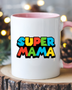 Puodelis Super Mama