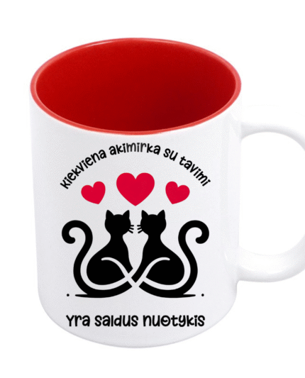 Puodelis Valentino dienai Akimirka su tavimi