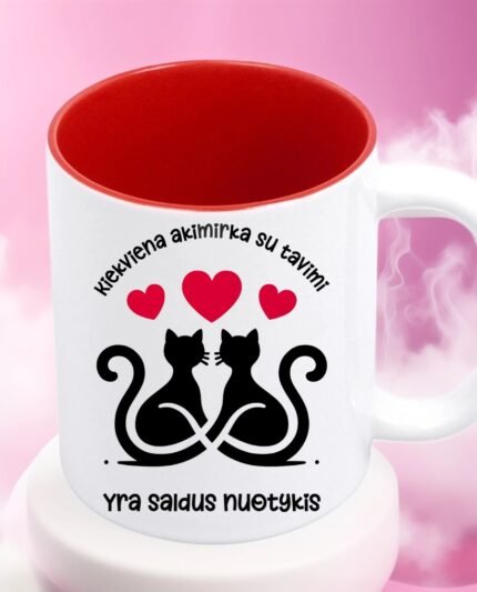 Puodelis Valentino dienai Akimirka su tavimi