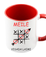 Puodelis Valentino dienai Meilė visada laimi