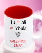 Puodelis Valentino dienai Tobula Valentino diena