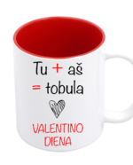 Puodelis Valentino dienai Tobula Valentino diena