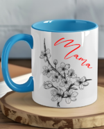 Puodelis mamai Mama Sakuros žiedai