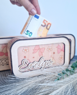 Taupyklė mergaitei su graviruotu vardu