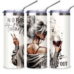 Termo gertuvė su daugkartiniu šiaudeliu Not Today