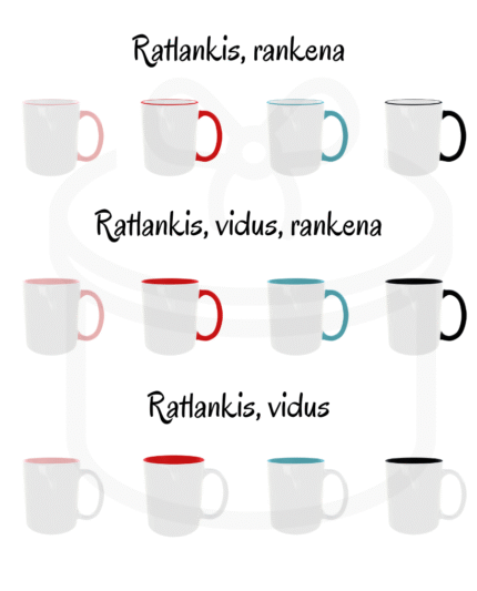 Puodelio variantai