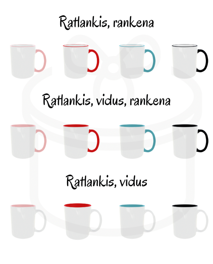Puodelio variantai
