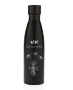 Graviruota termo gertuvė su vardu Gėlės, 500ml