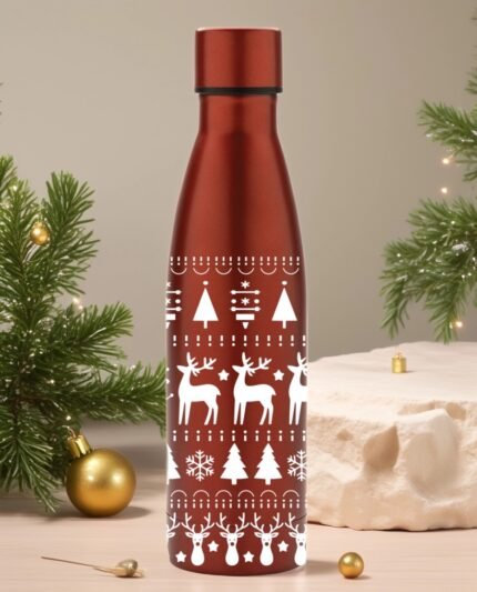 Kalėdinė graviruota termo gertuvė 500ml