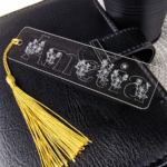 Knygų skirtukas su personalizuotu graviruotu užrašu