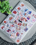 Lipdukai knygų skaitymo mėgėjams 30 vnt.