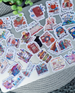 Lipdukai knygų skaitymo mėgėjams 30 vnt.