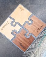 Personalizuoti vardiniai veltinio padėkliukai Dėlionė Puzzle