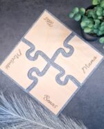 Personalizuoti vardiniai veltinio padėkliukai Dėlionė Puzzle