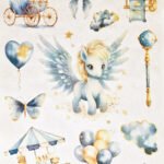 Ryžinis popierius dekupažui A4