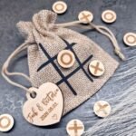 Dovanos vestuvių svečiams mini žaidimas Kryžiukai nuliukai