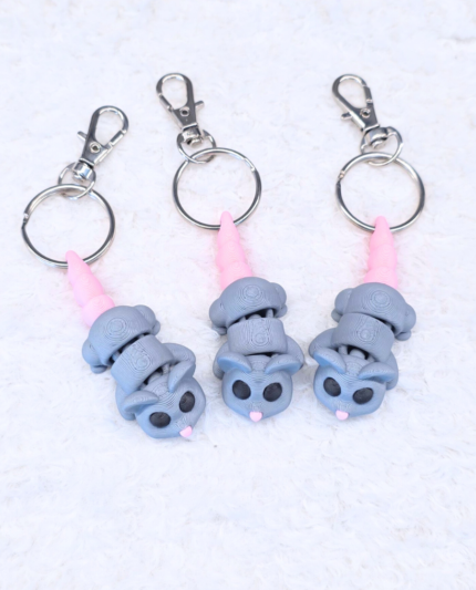 3D Raktų pakabukas „Pelytė“