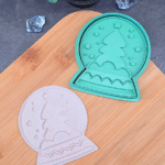 Formelė sausainiams Kalėdų eglutė burbule