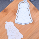 Formelė sausainiams Vaiduoklis su rože