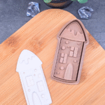 Kalėdinis namelis Sausainių formelė