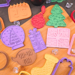 Kalėdinis sausainių formelių rinkinys