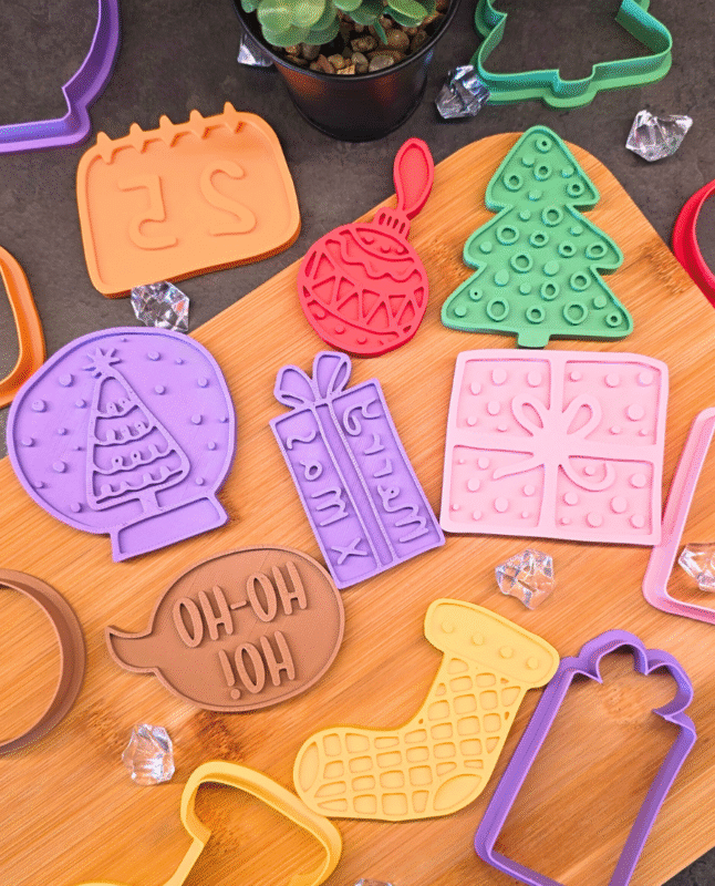 Kalėdinis sausainių formelių rinkinys