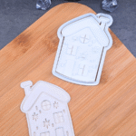 Sausainių formelė Kalėdinio kaimelio namas