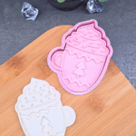 Sausainių formelė Kalėdinis puodelis