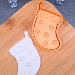 Sausainių formelė Kalėdų kojinė