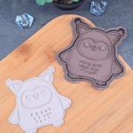 Sausainių formelė Pelėda