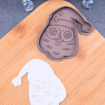 Sausainių formelė Retro Kalėdų senelis