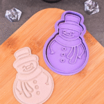 Cookie mould Christmas Snowman