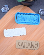 Individuali sausainių formelė su vardu