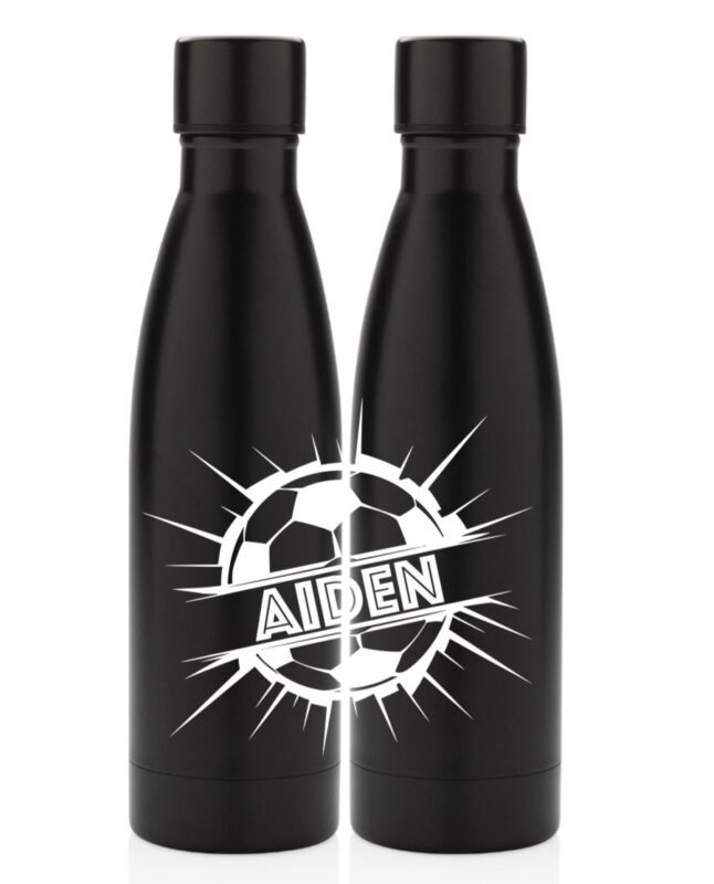 Graviruota termo gertuvė su vardu Futbolo kamuolys