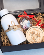 Kalėdinis dovanų rinkinys vaikams su gertuve